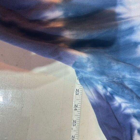 Gap Women’s Tie-Dye Crewneck Sweatshirt‎ Blue pullover Small Lounge Casual - Picture 5 of 11